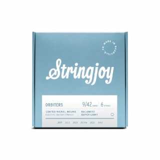 Stringjoy ORBITERS Nickel Wound 09-42 鎳纏繞鍍膜 6弦電吉他套弦 STRSJ-OR0942